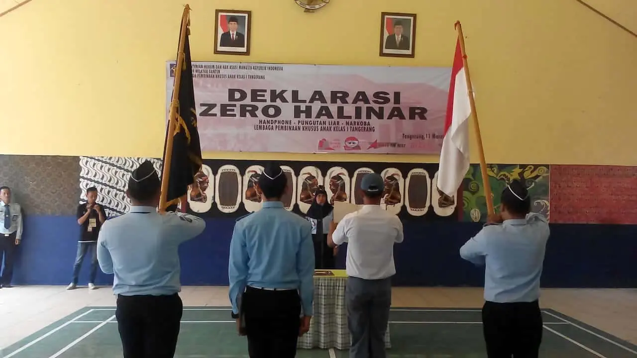 Zero Halinar, LPKA I Tangerang Berkomitmen Bebas dari Pungli