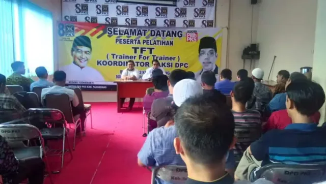 PKS Kabupaten Tangerang, Adakan Pelatihan TFT Saksi