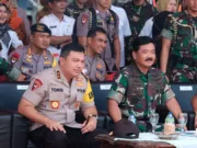 Kapolda Banten Hadiri Upacara Penutupan TMMD ke 104 bersama Panglima TNI