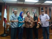 PWI Riau Silaturahmi dengan Menteri Lingkungan Hidup dan Kehutanan