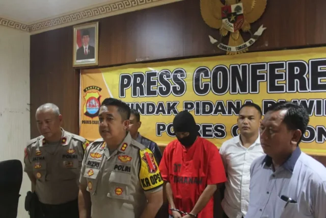 Polres Cilegon Ungkap Motif Pelaku Pembunuhan Istri dan Anak