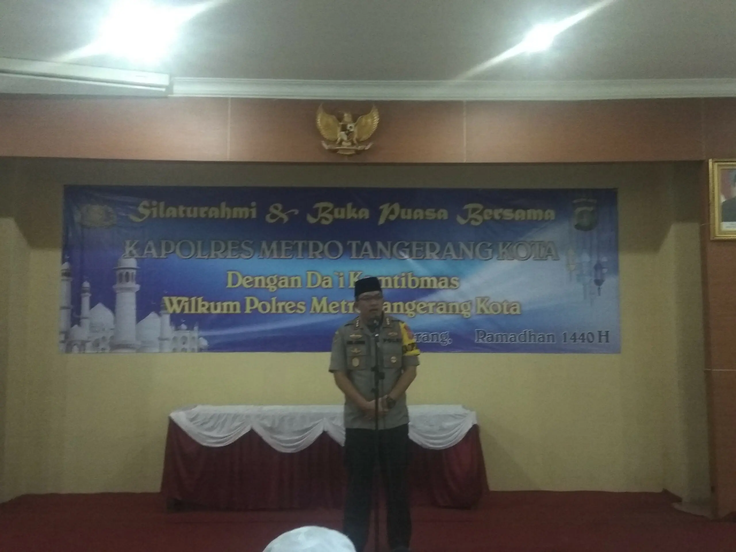 Jalin Tali Silaturahmi, Kapolres Metro Tangerang Kota Bukber Bersama Da'i Kamtibmas