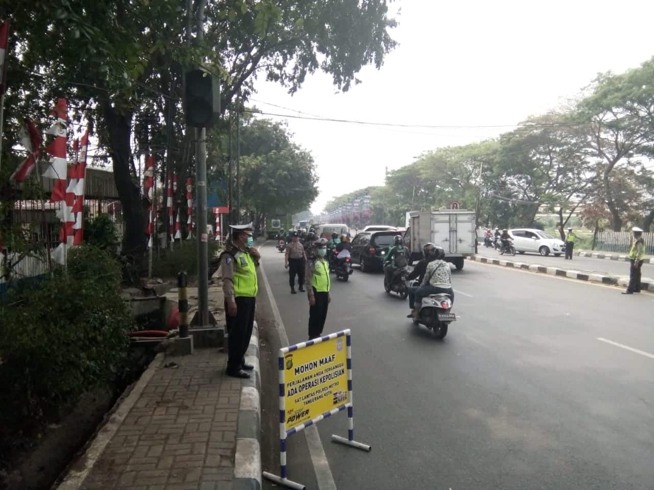 Kepolisian Sektor Batuceper Gelar Operasi Patuh Jaya 2019