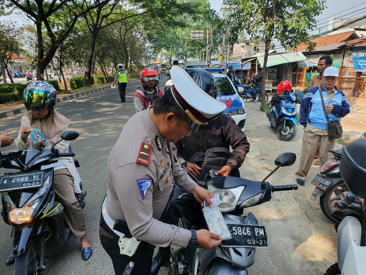 Sepekan Operasi Patuh Kalimaya, Satlantas Polresta Tangerang Tilang 4.700 Pelanggar