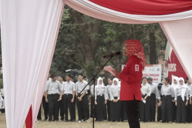 Jumbara PMR III PMI Provinsi Banten Resmi dibuka Oleh Ratu Tatu Chasanah