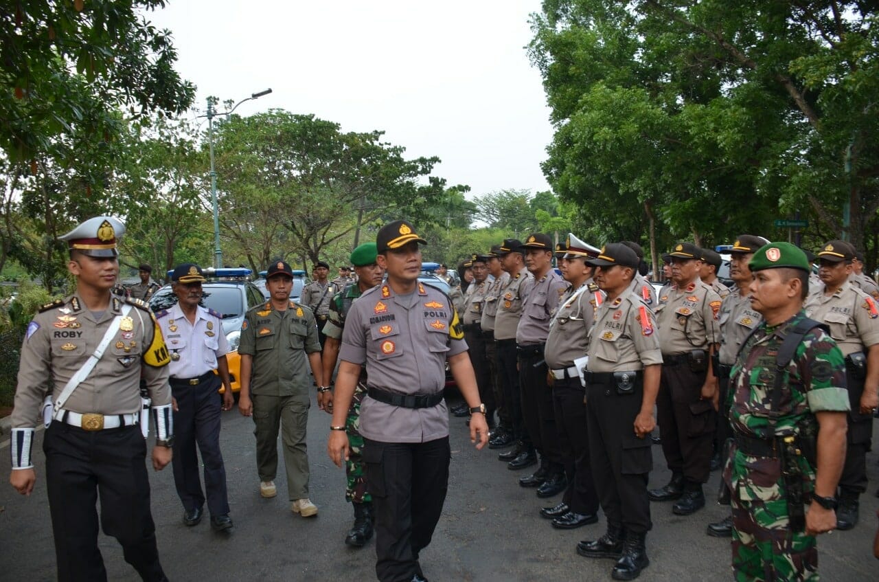 Satpol PP Kabupaten Tangerang, Terjunkan Personil Jelang Pelantikan Presiden Dan Wakil Presiden