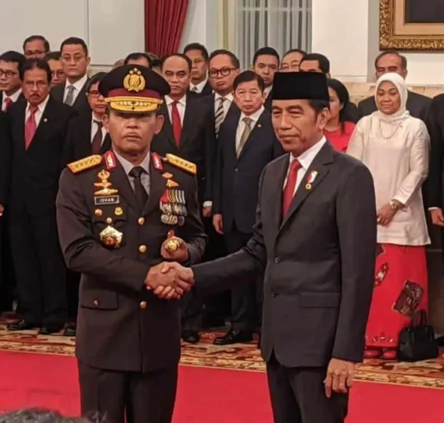 Presiden Jokowi Resmi Melantik Jendral Polisi Idham Azis Msi,Sebagai Kapolri