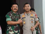 Panglima TNI Menerima Kunjungan Perdana Kapolri