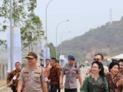 Kapolda Banten dan Pangdam III Siliwangi, Sambut Kunjungan Presiden RI di Cilegon