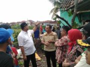 Zaki Tinjau Langsung Puting Beliung Di Mauk