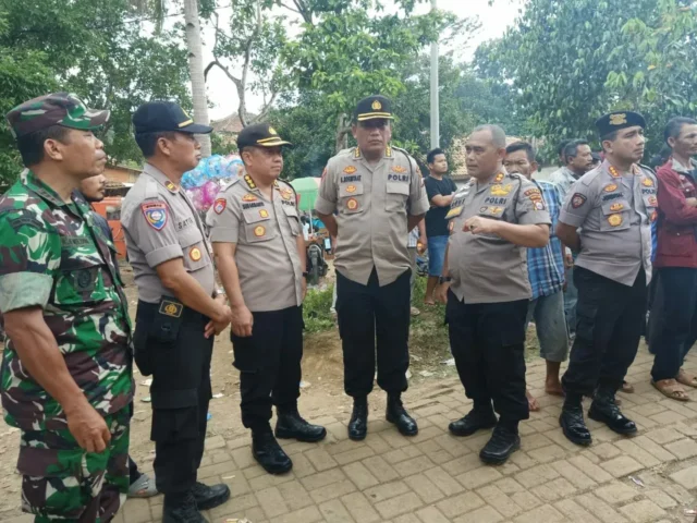 Karo Ops Polda Banten Lakukan Monitoring Pilkades Serentak di Kabupaten Pandeglang