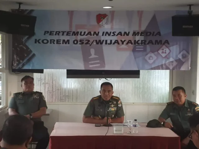 Danrem 052 Wijayakrama Sebut, Peran Media Sangat Penting