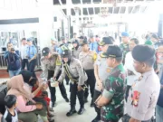 Jelang Nataru, Kapolresta Bersama Dandim Tinjau Situasi Terminal I Bandara Soetta