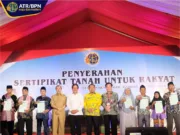 Menteri ATR/Kepala BPN: 3.000 Sertipikat Dibagikan untuk Menekan Ketimpangan Kepemilikan Tanah