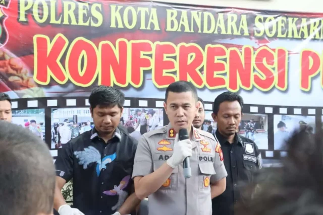 Polisi Ringkus Spesialis Pencuri Helm di area Parkir Bandara Soetta