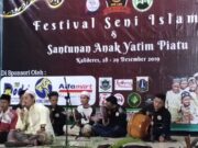 Jelang Akhir Tahun LSM Gagak Gelar Festival Seni Islami dan Santunan