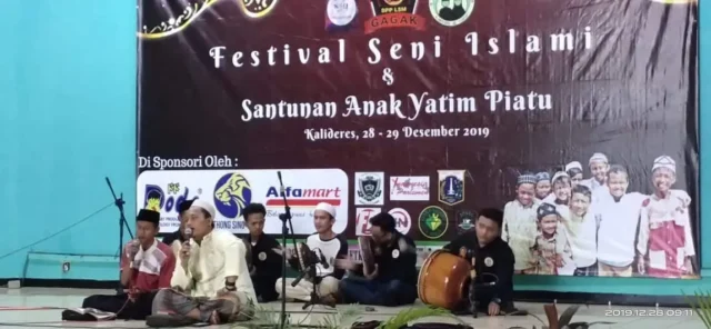 Jelang Akhir Tahun LSM Gagak Gelar Festival Seni Islami dan Santunan