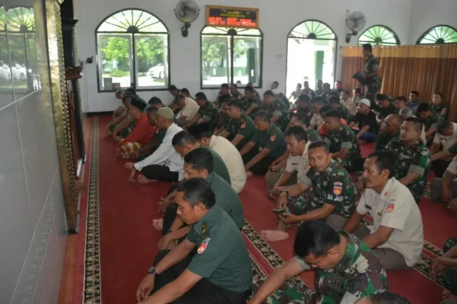 Sambut Tahun Baru 2020, Korem 071/Wijayakusuma Gelar Doa Bersama