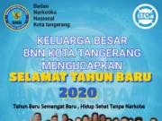 BNNK Tangerang : Tahun Baru Semangat Baru, Hidup Sehat Tanpa Narkoba