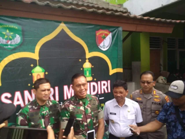 Program Santri Mandiri, Warnai HUT Kodam Jaya ke 70 di Kota Tangerang