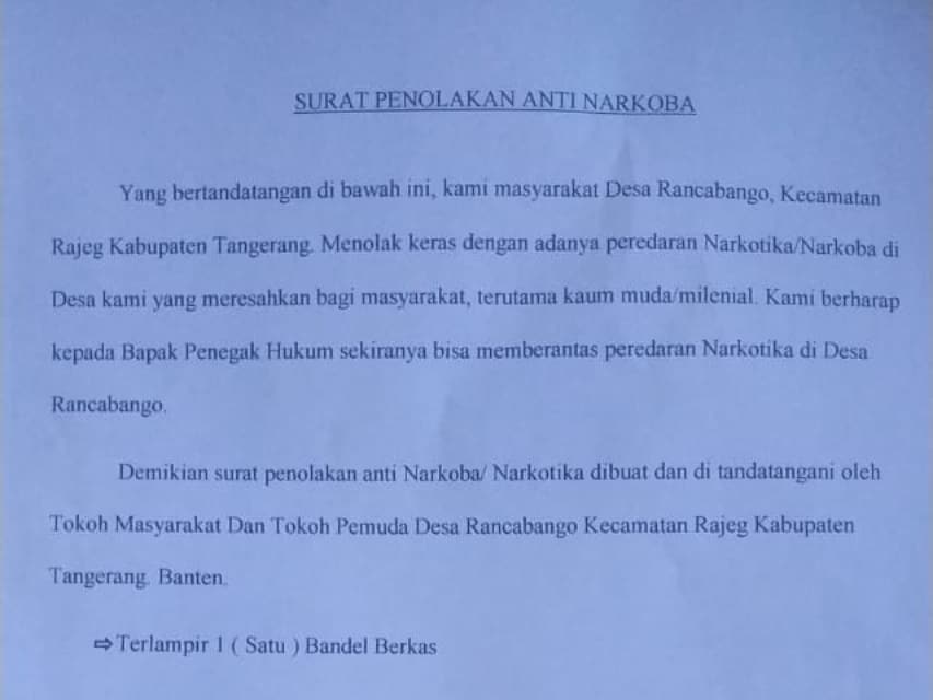 Berantas Narkoba, Sat Res Narkoba Polresta Bandara Soetta Dapat Apresiasi