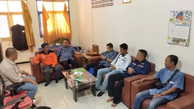 Peduli Bencana, PWI Banten Sambangi BPBD Lebak