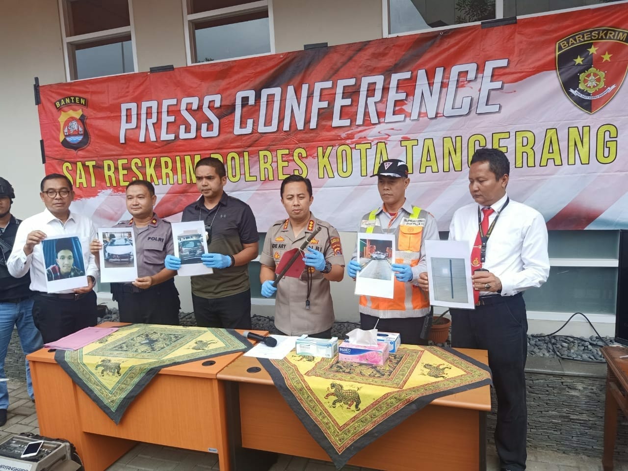 Pelaku Permpokan Tol Tangerang - Merak, Berhasil Diringkus Polresta Tangerang