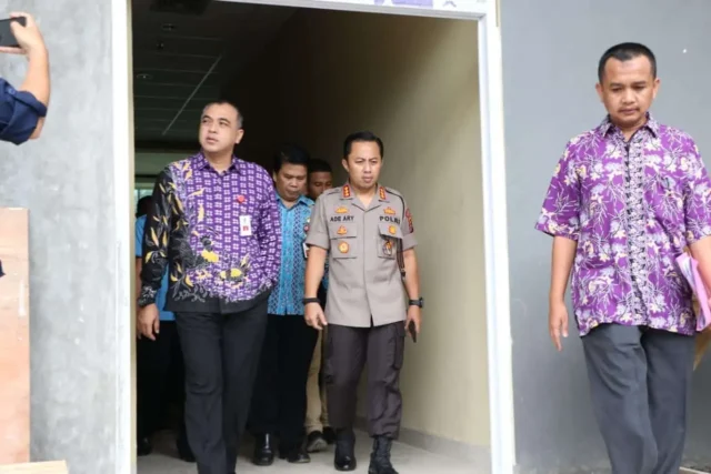 Bupati dan Kapolres Tinjau Gedung Polresta Tangerang