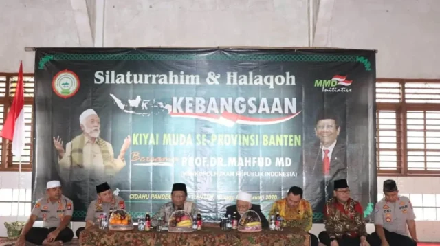 Kapolda Banten Dampingi Menkopolhukam Dialog kebangsaan dengan Kyai Muda Banten