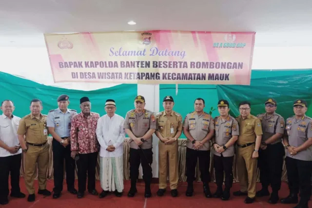 Kapolda Banten Tinjau Persiapan Penanaman Mangrove