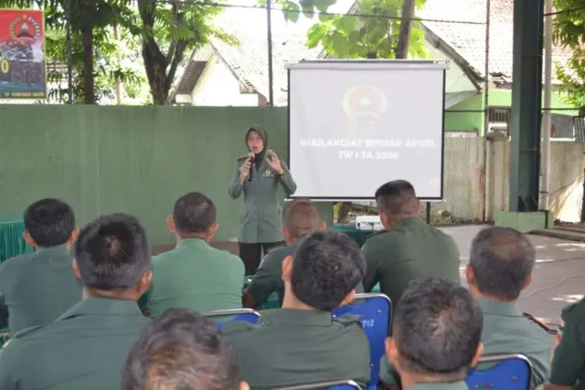 Staf Teritorial Korem 071/Wijayakusuma Laksanakan Waslakgiat