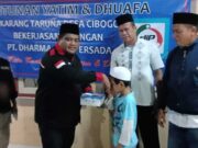 Peduli Sesama, Karang Taruna Desa Cibogo Santuni Anak Yatim Dan Dhuafa