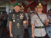 Danrem 071/WK Hadiri Penutupan, Pelantikan dan Pengambilan Sumpah Diktuk Ba Polri 2019/2020