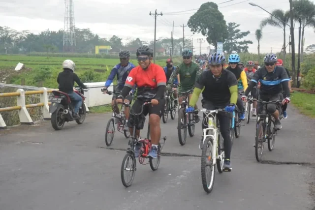 Gowes Bareng Sarana Sapa Warga