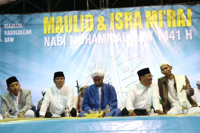 Sekda Hadiri Maulid dan Isro Miraj Jamaah Majelis Rasullulah