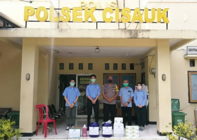 Cegah Corona, CSCEC Sumbang Perlengkapan Pencegahan Covid-19