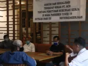 Pasca PHK, Polisi Bersama Serikat Karyawan PT. ACS Gelar Diskusi