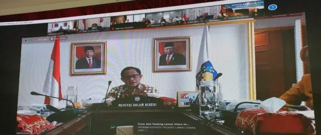 Hadapi Covid 19, Mendagri Bangun Sinergi Pusat, Dunia Usaha dan Pemerintah Daerah