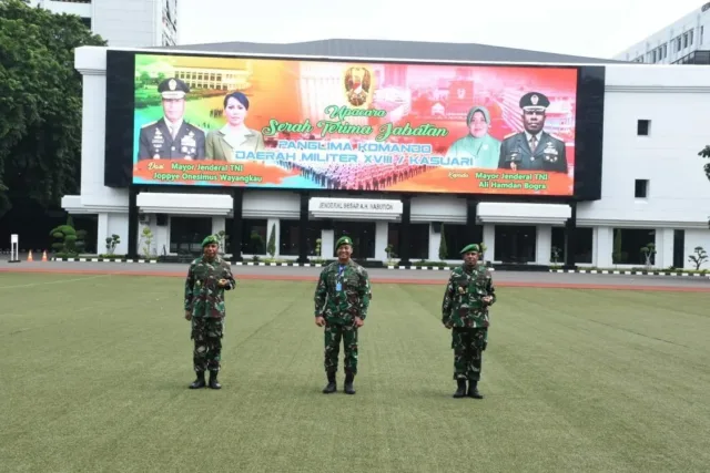 Kasad Jenderal TNI Andika Perkasa Pimpin Sertijab Danpusterad