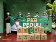 PKB Kota Tangerang Salurkan Bantuan 1000 Paket Sembako Untuk Guru Ngaji dan Santri