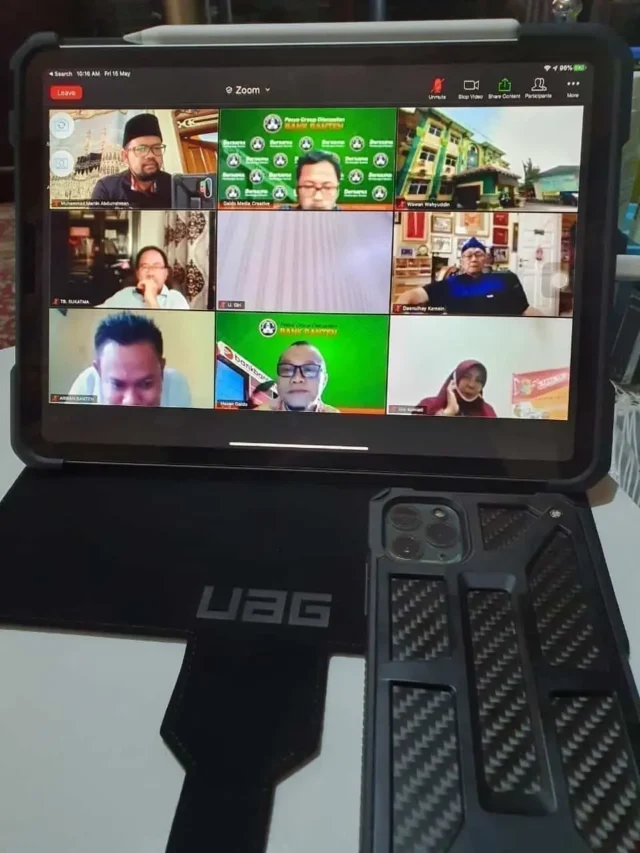 Melalui Zoom App, Perkumpulan Urang Banten Gelar Fokus Group Discussion Bank Banten