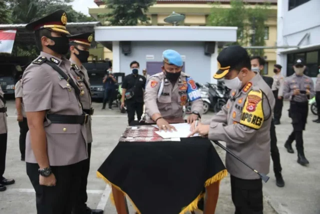 Kasat Reskrim dan 5 Kapolsek di Jajaran Polresta Tangerang Resmi Berganti