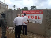 Tak Miliki Izin, Satpol PP Segel Proyek Cluster Britania Hill Serpong