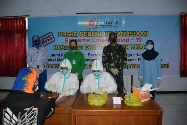 Dharma Pertiwi Koorcab Purwokerto Daerah D Gelar Rapid Test Gratis