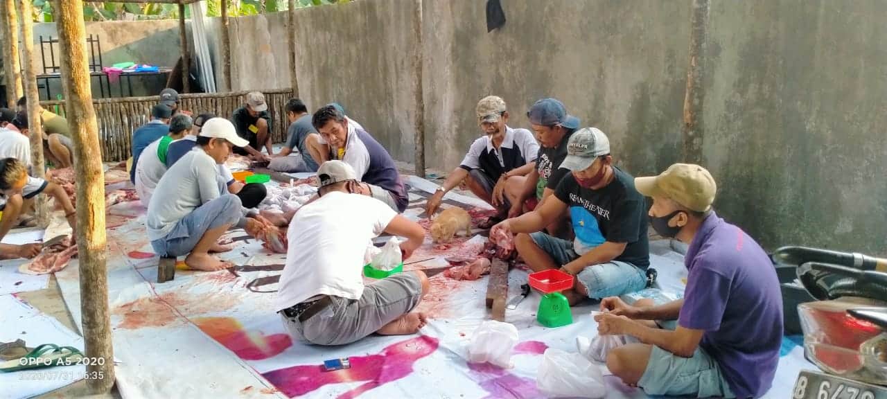 Yayasan Insan Nul Karim Tangerang Gelar Penyembelihan Hewan Kurban