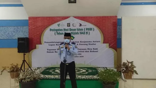 Tingkatkan Iman dan Taqwa, Lapas Narkotika kelas IIA Gunung Sindur Gelar Peringatan Tahun Baru Islam