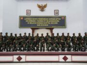 Danrem 071/Wijayakusuma Pimpin Laporan Korps Prajurit Wijayakusuma Kembali Dari Satgas Teritorial