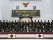 Danrem 071/Wijayakusuma Pimpin Laporan Korps Prajurit Wijayakusuma Kembali Dari Satgas Teritorial