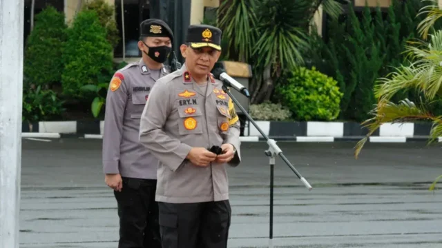 Waka Polda Banten Cek Kesiapan Personil Pengamanan Malam Tahun Baru