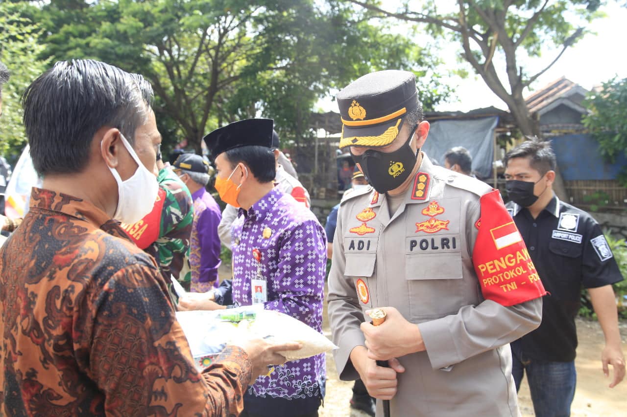 Polresta Bandara Soekarno Hatta  Laksanakan Giat 3 T dan Baksos